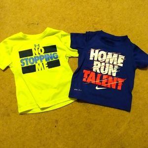 Two 2t boys shirts